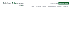 Desktop Screenshot of macalusodds.com